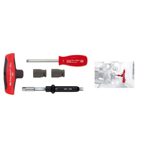 Momenttrekker for gummikoblinger/jetkuplinger Wiha