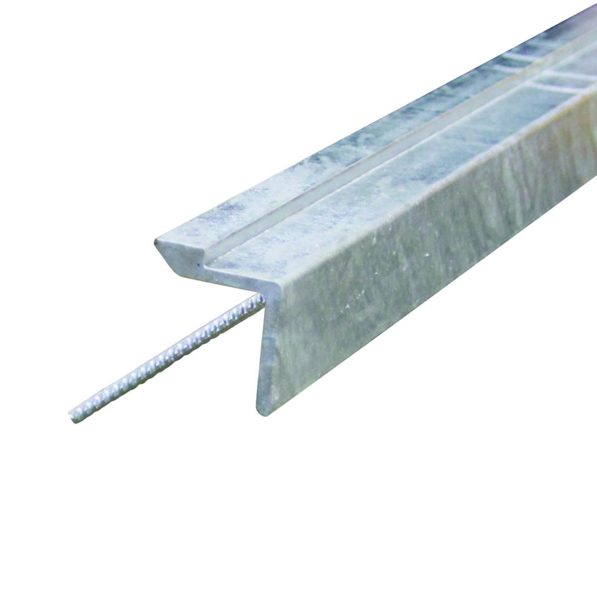 Kantstål for dørkplate