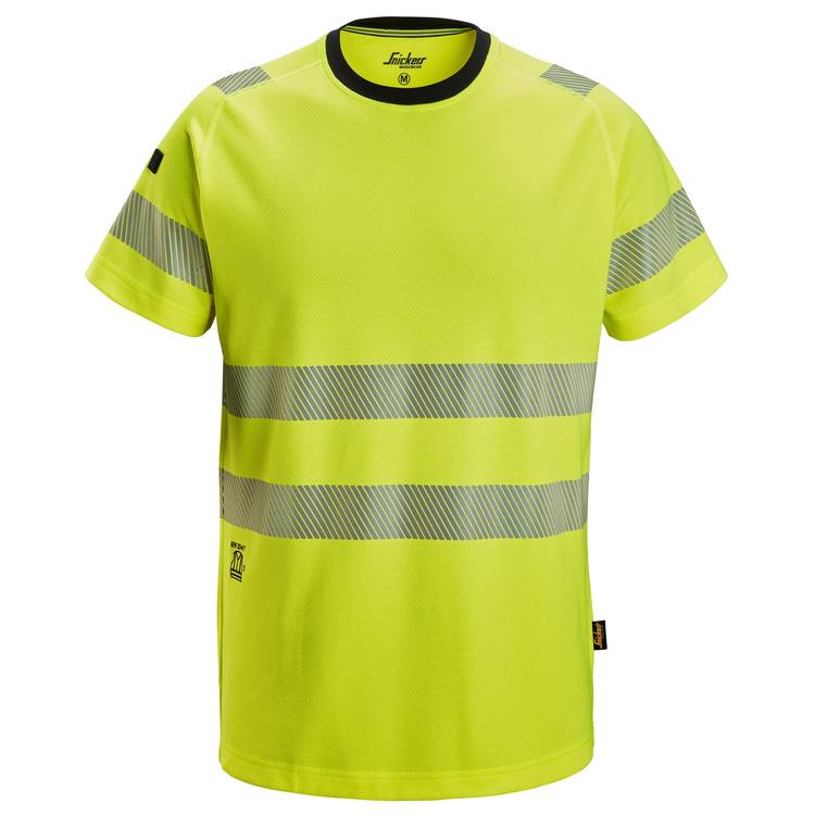 T-skjorte Snickers® 2539 HiVis kl.2