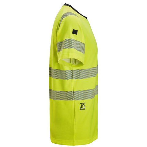 T-skjorte Snickers® 2539 HiVis kl.2