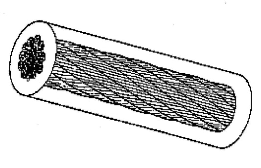 Stålline (Wire) a-collection PVC-belagt
