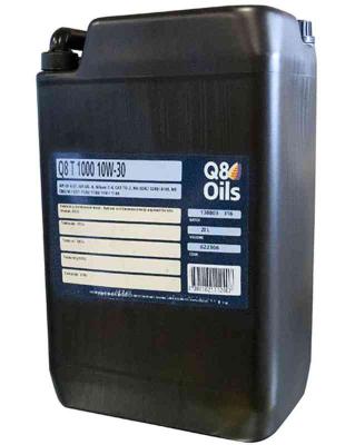 Kombiolje Q8 STOU T1000 10w30, 20 Liter (412689)