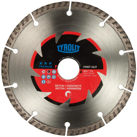 Diamantkappeskive Tyrolit Premium*** DCC-FC Sporfres