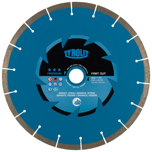 Diamantkappeskive Tyrolit Premium*** DCH-FC C3/C3W