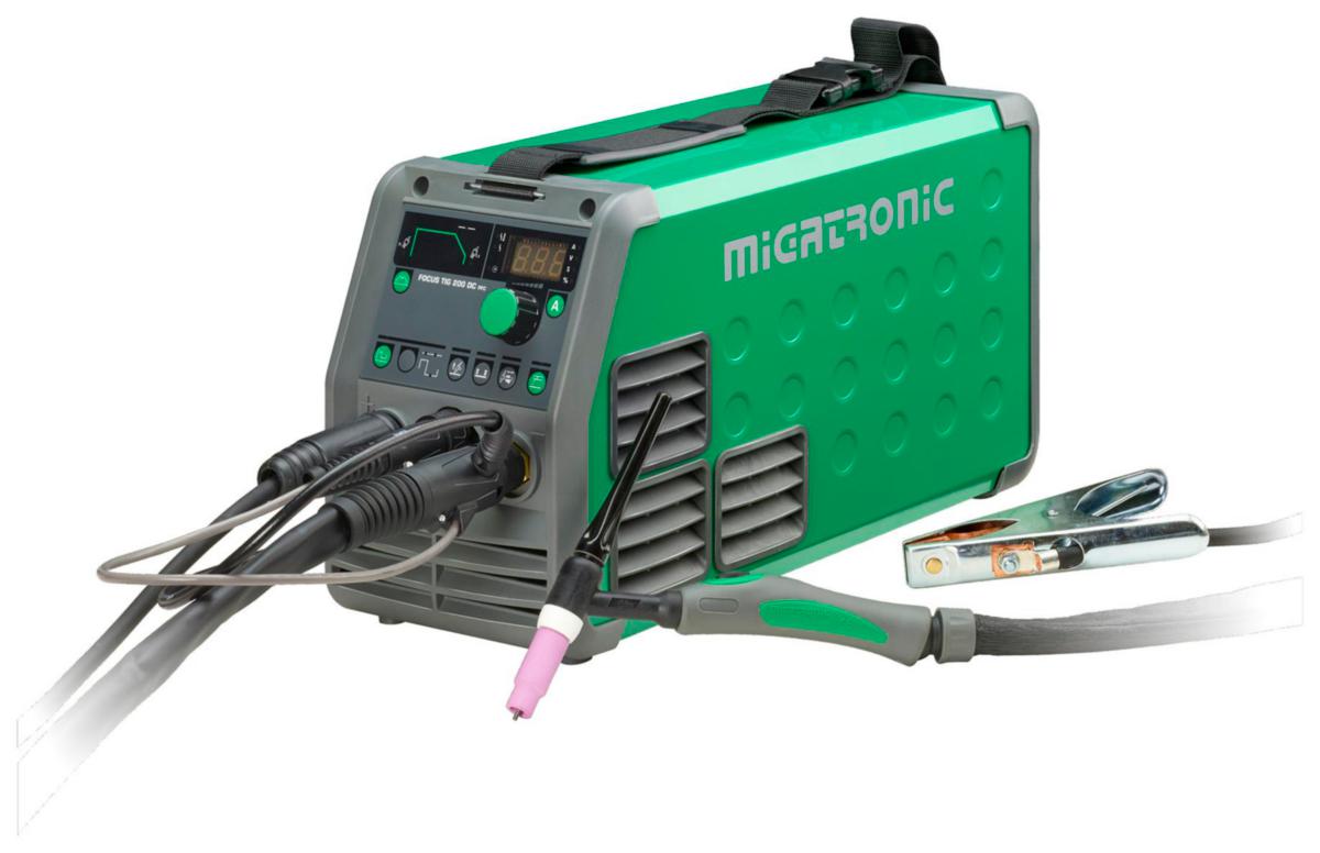 Sveisemaskin Migatronic Focus Tig 200 DC HP PFC Ergo 201