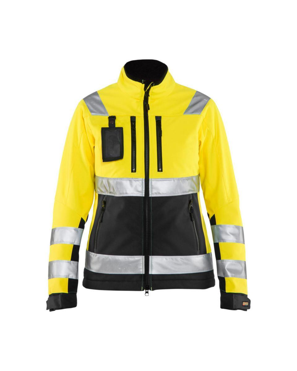 Softshelljakke dame Blåkläder 4902 HiVis kl.2
