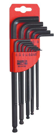 Vinkelnøkkelsett Belzer be9785 0,05-3/8 kul Sekskant - Bahco