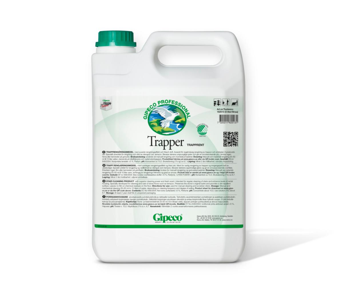 Trapperengjøringsmiddel Trapper Gipeco