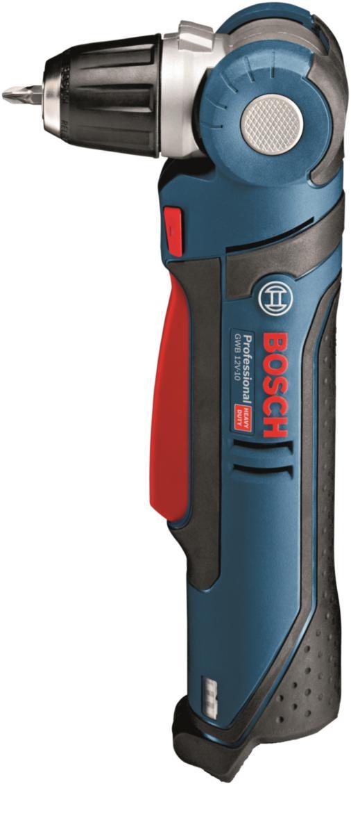 Vinkelbormaskin Bosch GWB 12V-10 Solo L-BOXX fra Bosch