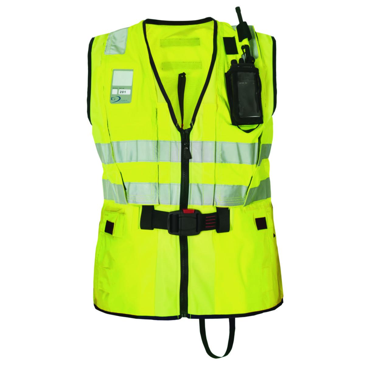 Vest Ki-Waistcoat Trikot 165 HiVis kl.2 530