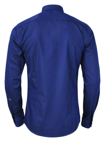 Skjorte J.H&F Yellow Bow 50 Regular lang erm