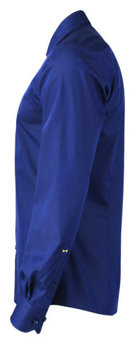 Skjorte J.H&F Yellow Bow 50 Regular lang erm