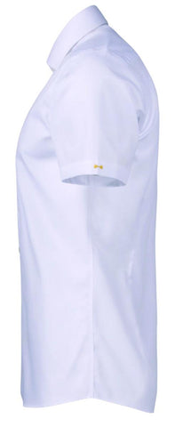 Skjorte J.H&F Yellow Bow 50 Regular kort erm