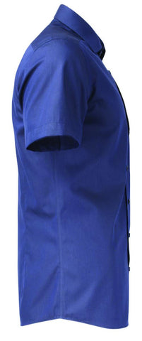 Skjorte J.H&F Yellow Bow 50 Regular kort erm