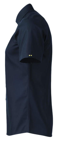 Skjorte J.H&F Yellow Bow 50 Regular kort erm