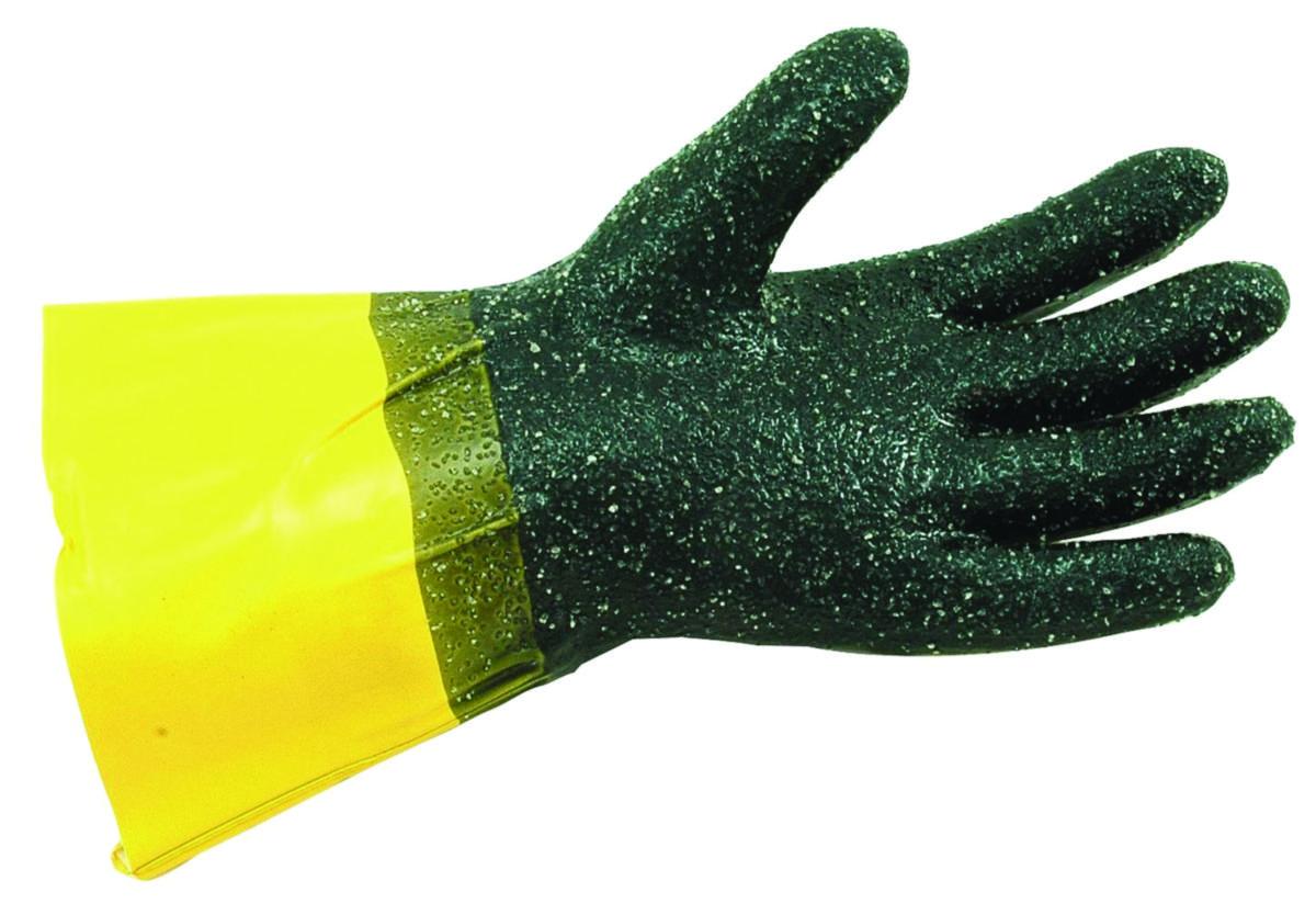 Kjemikaliehanske PVC MegaOil Fish Grip 30cm