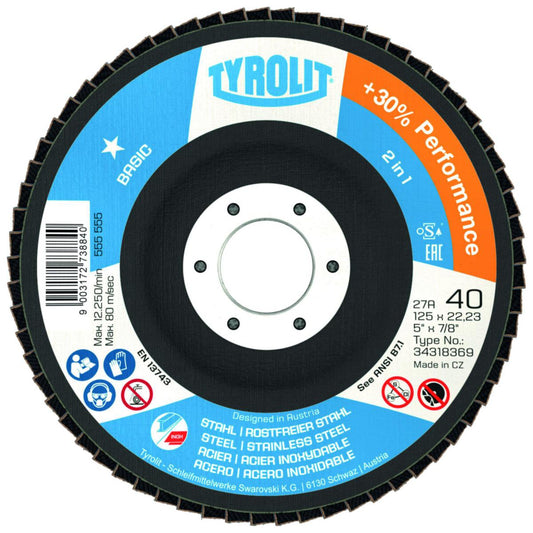 Lamellrondell Basic 2 in 1 Tyrolit