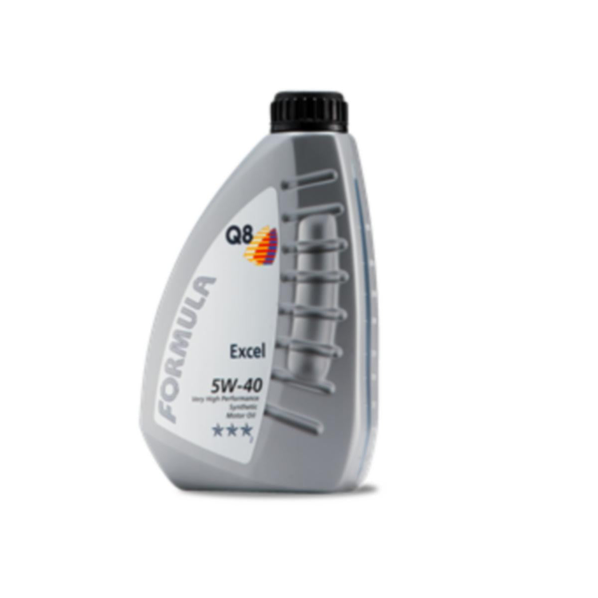 Motorolje Q8 Formula Excel SAE 5W-40 Syntet - Q8Oils