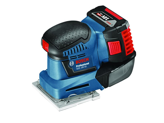 Plansliper Bosch GSS 18 V-LI Solo fra BOSCH