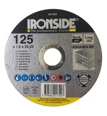 Kappeskive for aluminium Ironside