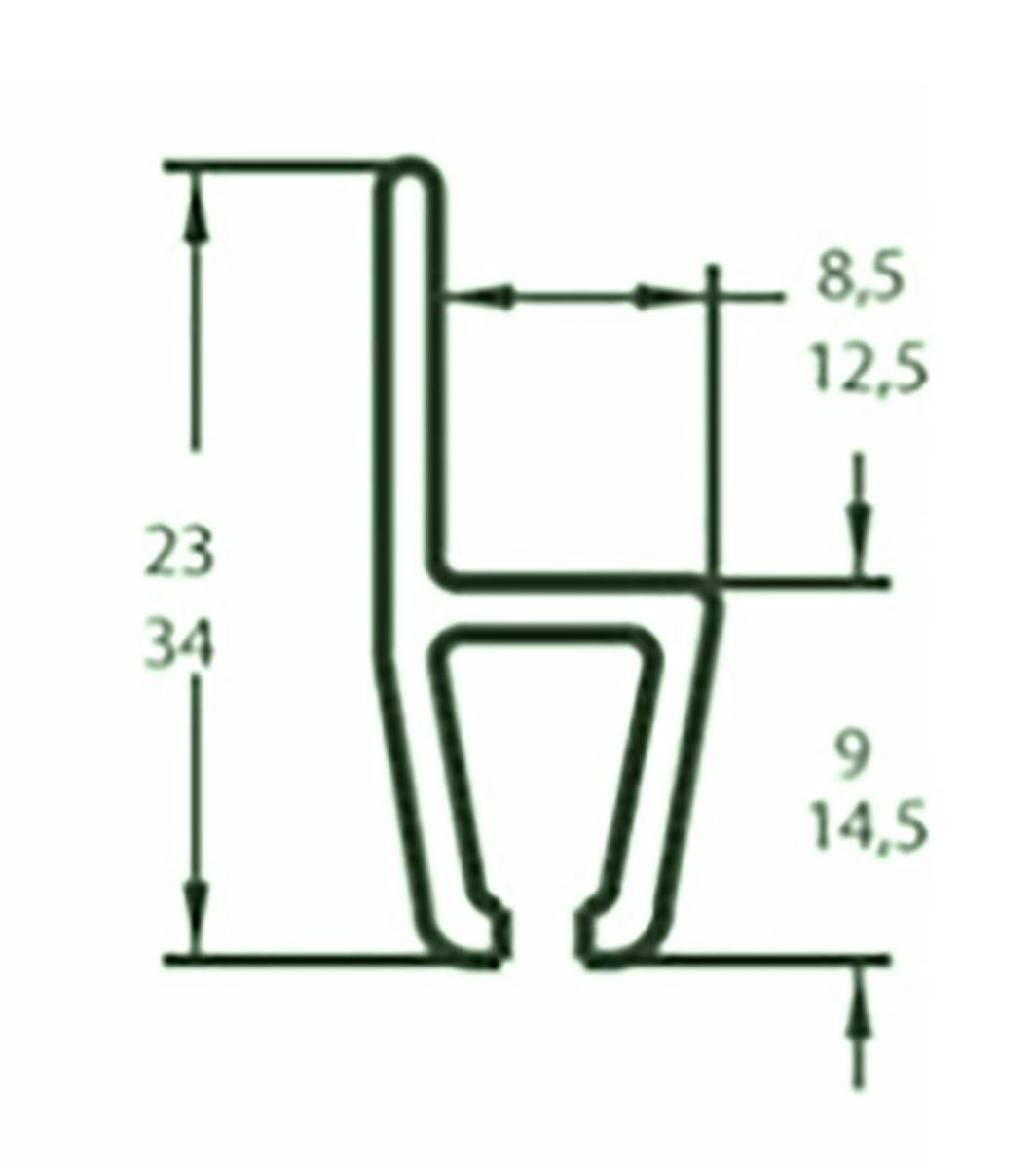 Holder for børstelist - Osborn