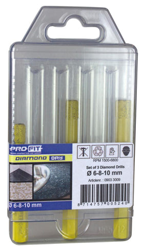 Diamantborsett Pro-Fit