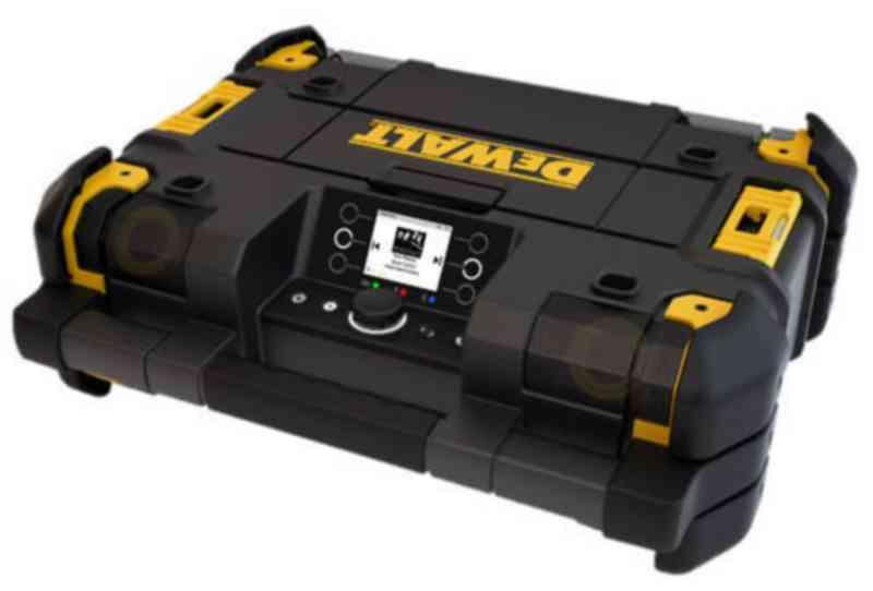 Arbeidsradio Dewalt DWST1-81078 med lader DAB/Bluetooth (642991)