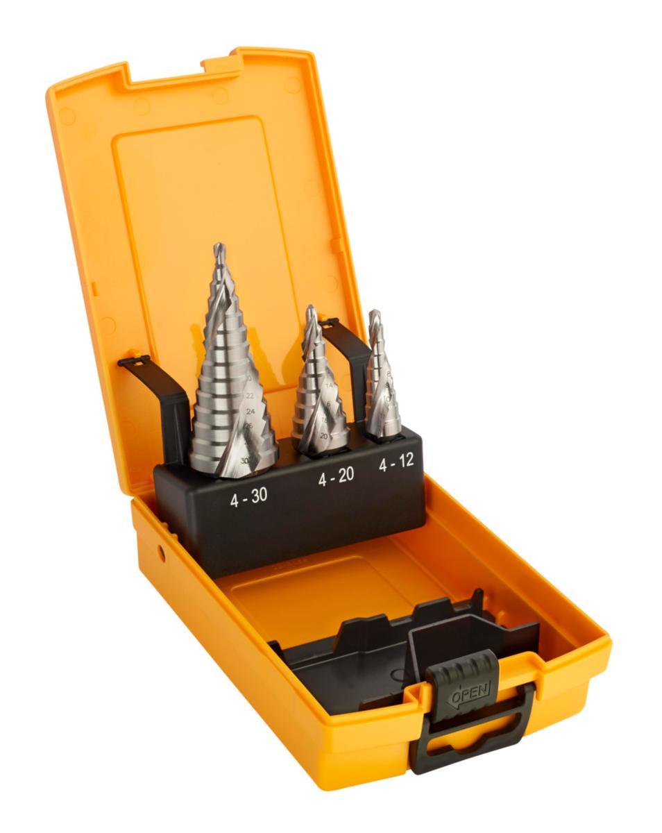 Trinnborsett HSS – 3 stk deler Ironside