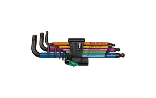 Vinkelnøkkelsett Wera 950 SPKL/9 SM N SB