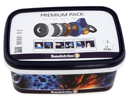Halvmaske Sundstrøm SR 100 Premium Pack - Sundström