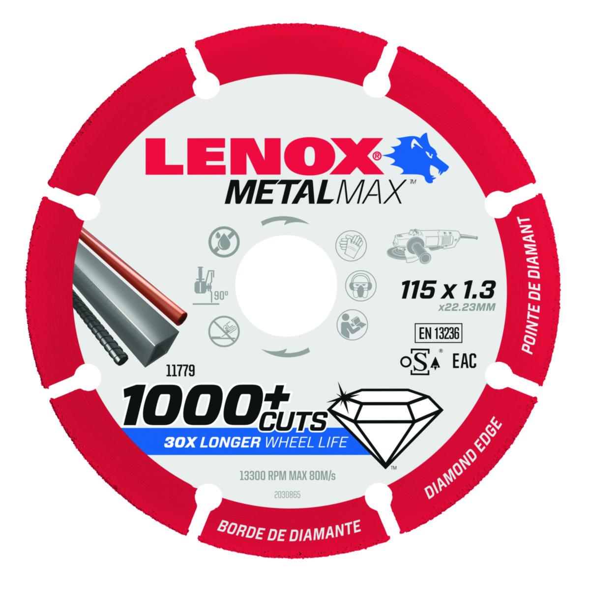 Diamantkappeskive Lenox Metal Max