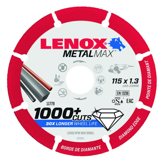 Diamantkappeskive Lenox Metal Max