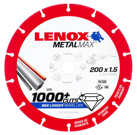 Diamantkappeskive Lenox Metal Max