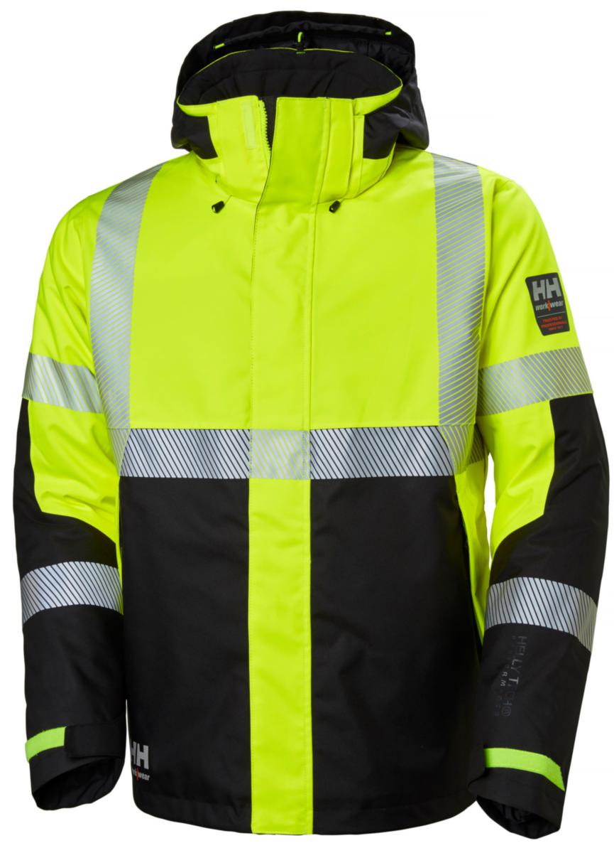 Vinterjakke allværs HH ICU HiVis kl.3 - Helly Hansen
