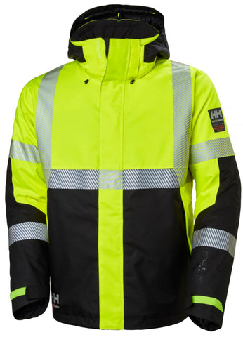 Vinterjakke allværs HH ICU HiVis kl.3 - Helly Hansen