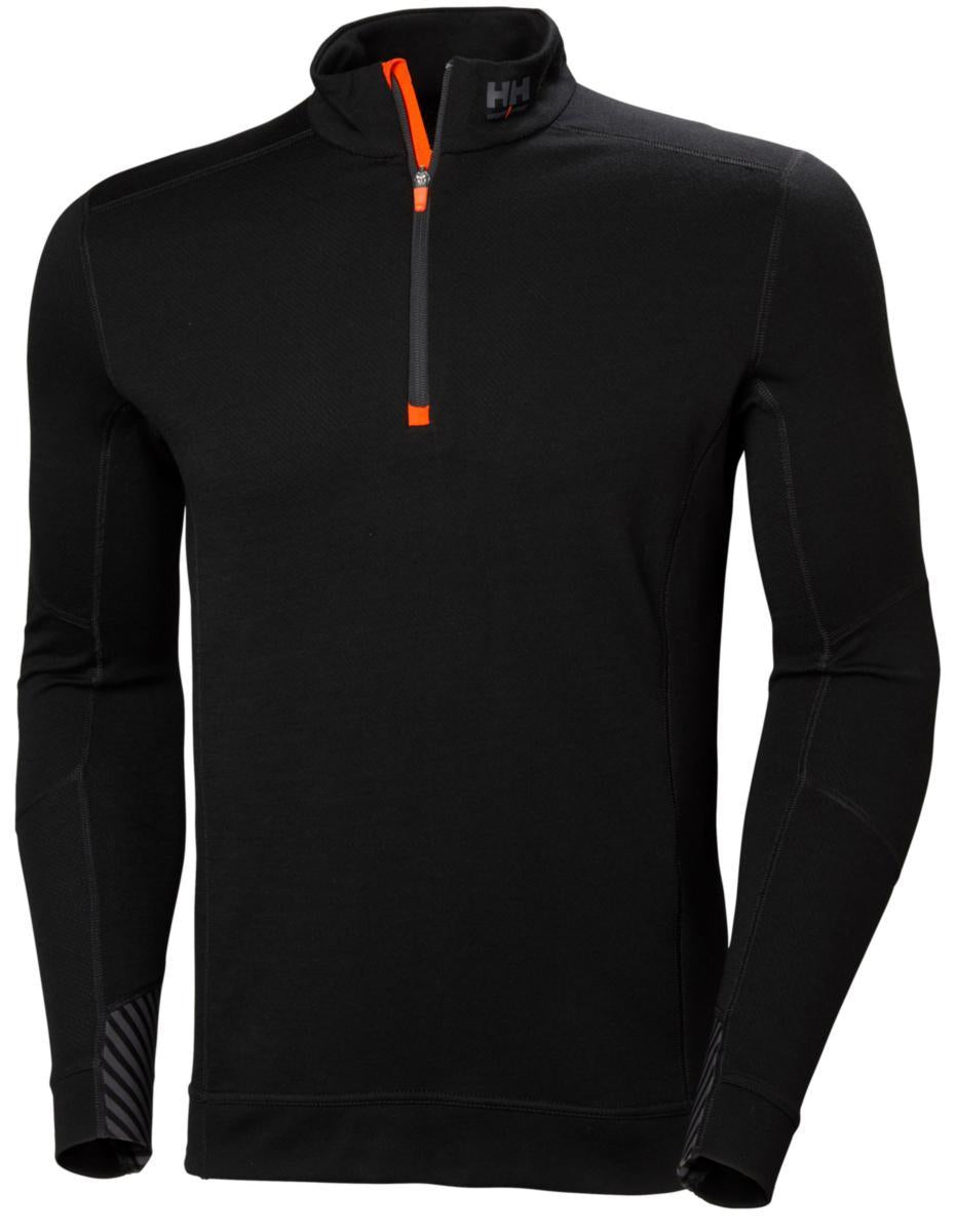 Undertrøye polo zip HH Lifa merino - Helly Hansen