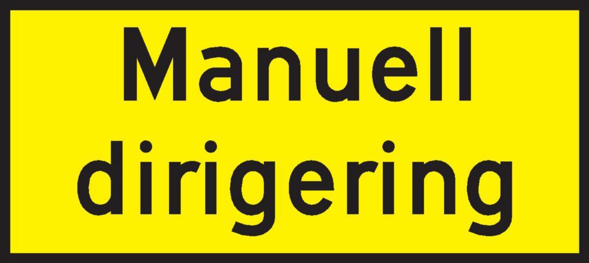 Skilt manuell dirigering, nr. 808.727 - a-collection