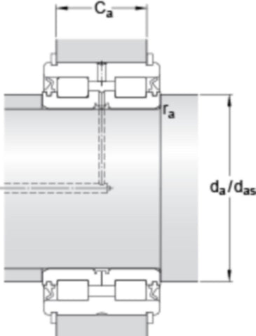 Toradete Sylindriske Rullelager Serie NNF - SKF