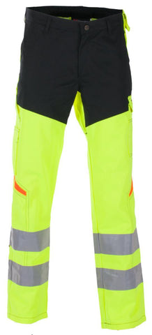 Bukse BS Bergset HiVis kl.2 - Bekken & Strøm