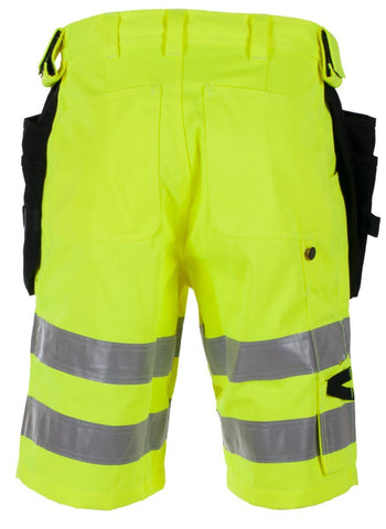 Håndverksshorts BS Dokka HiVis kl.2 - Bekken & Strøm