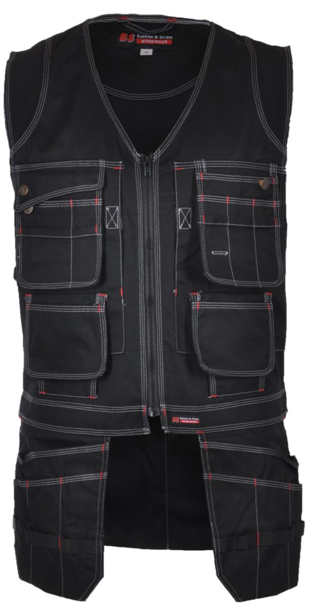 Håndverksvest BS Drevsjø svart - Bekken & Strøm