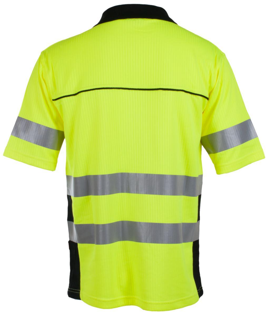 Piqueskjorte BS Bergset HiVis kl.2 - Bekken & Strøm