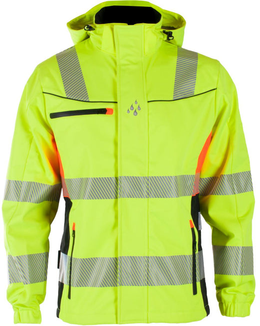 Softshelljakke BS Gjøvik HiVis kl.3