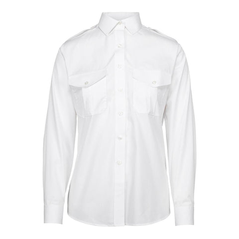 Skjorte dame UniformPartner lange ermer