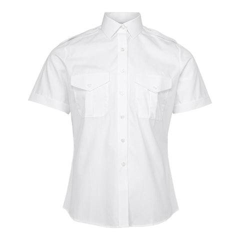 Skjorte dame UniformPartner korte ermer