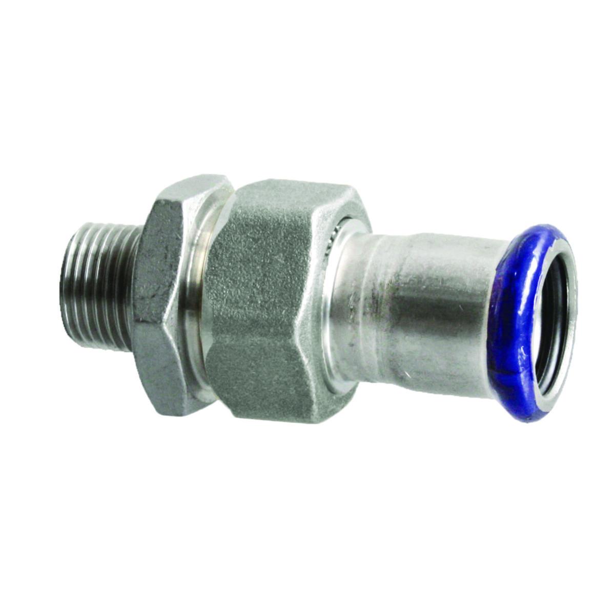 Tippunion med utvendig gjenge, syrefast, A-press - a-collection