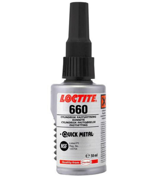 Sylindrisk Fastsetting Loctite® Qucik Metal 660