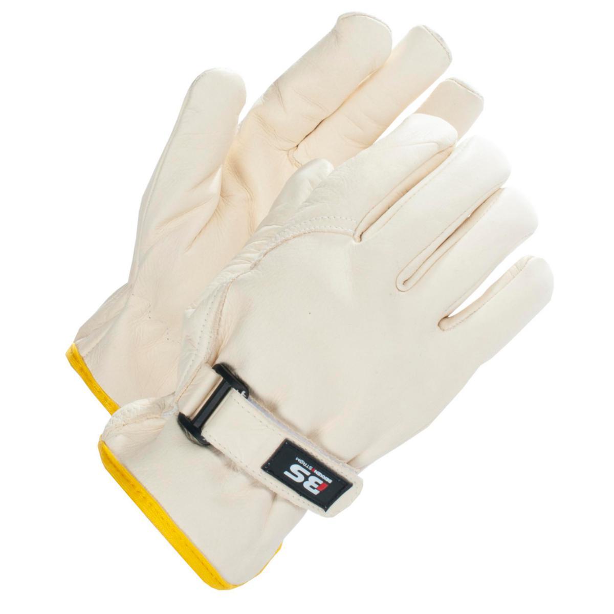 Monteringshanske BS kromfritt okseskinn 54301 - Bekken & Strøm