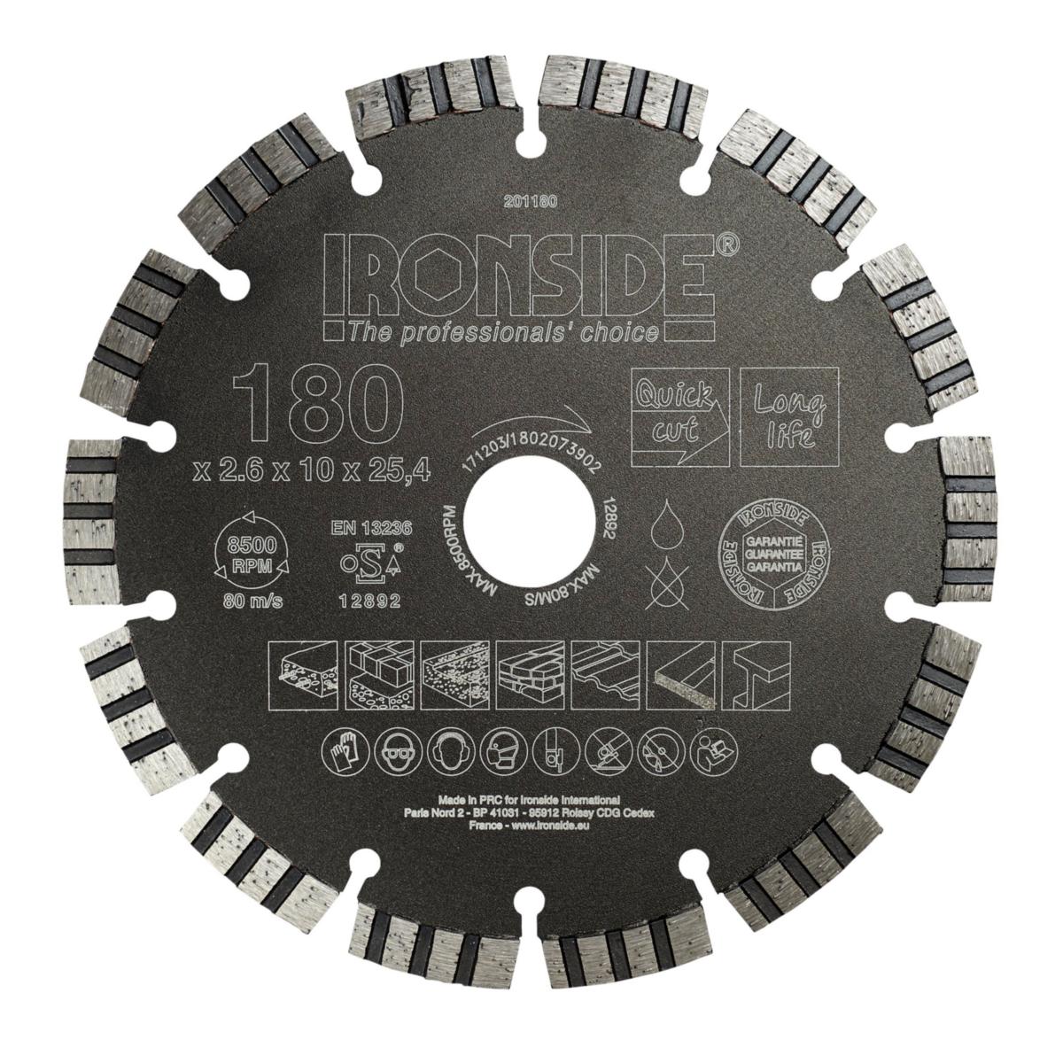 Diamantkappeskive Ironside Universal
