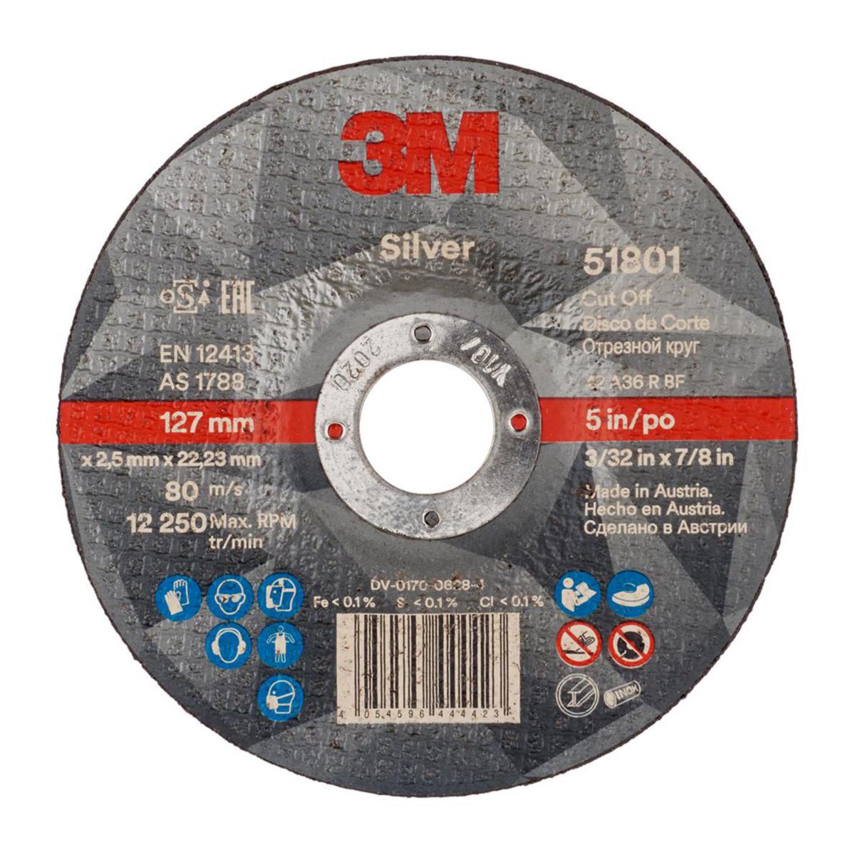 Kappeskive 3M T42 Silver